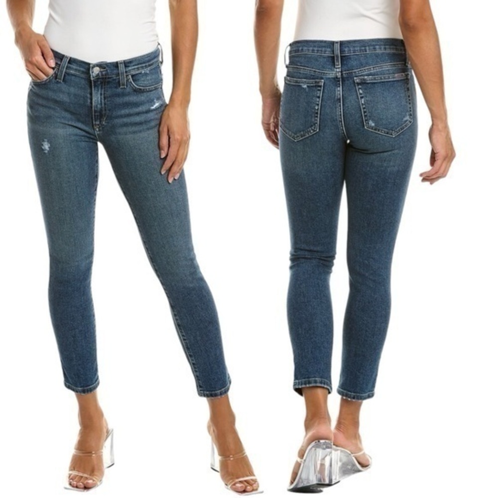 Joe’s Jeans Mid-Rise Macarena Skinny Crop Jeans (Size‎ 28)